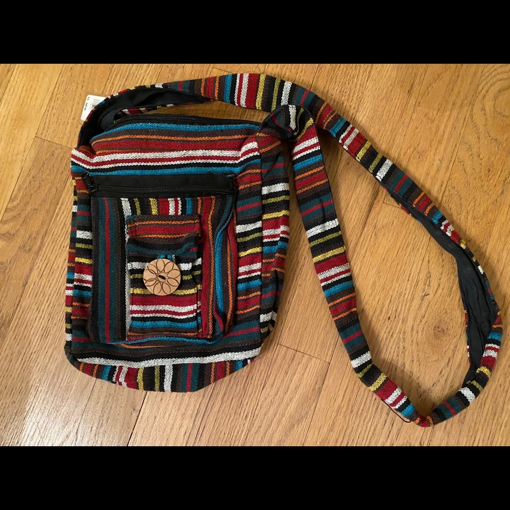 Bohemian Purse with shoulder strap-l